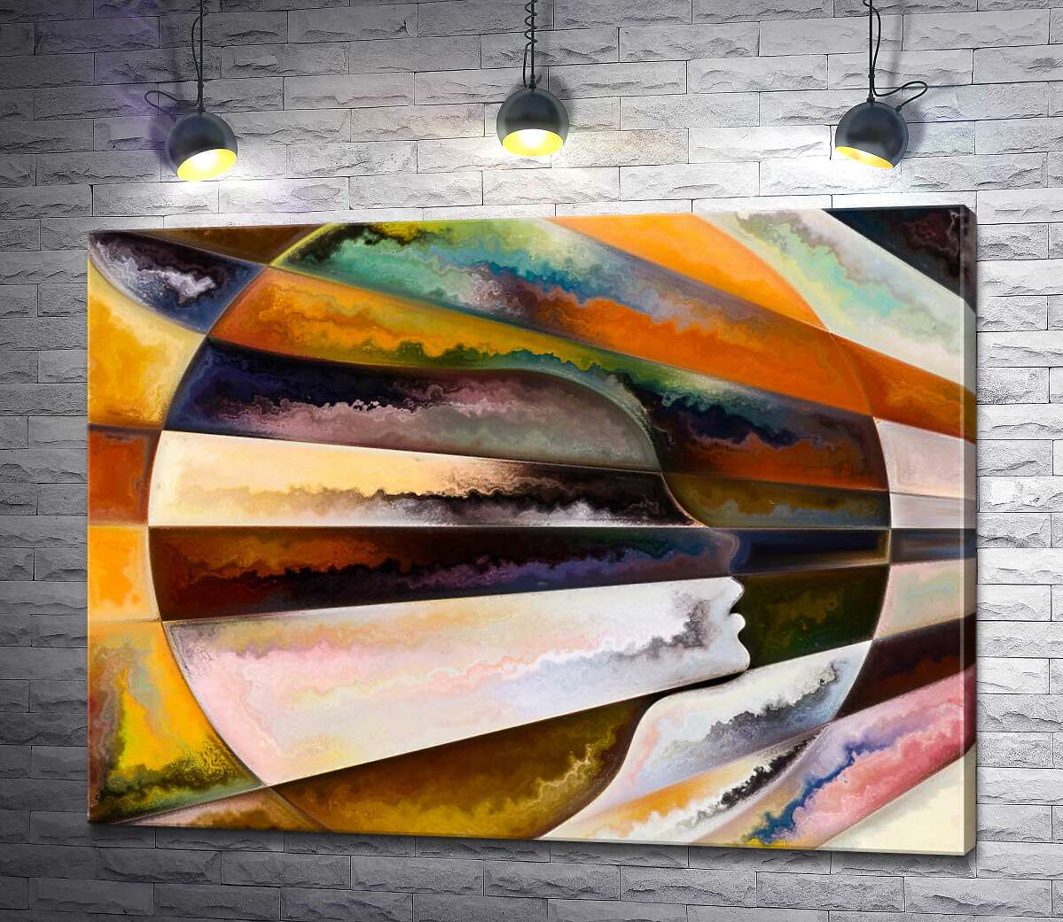 Картина ArtPoster Силуэт девушки в геометрической абстракции 130x98 см Модуль №1
Картина ArtPoster Силуэт девушки в геометрической абстракции 130x98 см Модуль №1