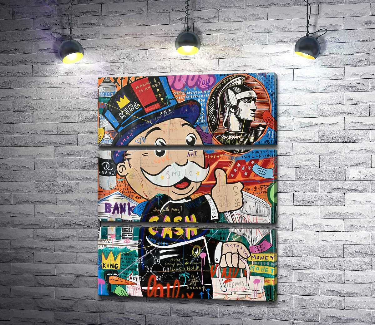Модульная картина ArtPoster Банковская система Монополи (Monop Bank System) – Джисбар 100x126 см Модуль №13
Модульная картина ArtPoster Банковская система Монополи (Monop Bank System) – Джисбар 100x126 см Модуль №13