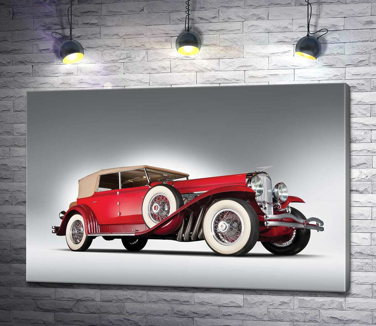 Картина ArtPoster Старинный автомобиль 1920 года американской компании Duesenberg 130x86 см Модуль №1
Картина ArtPoster Старинный автомобиль 1920 года американской компании Duesenberg 130x86 см Модуль №1