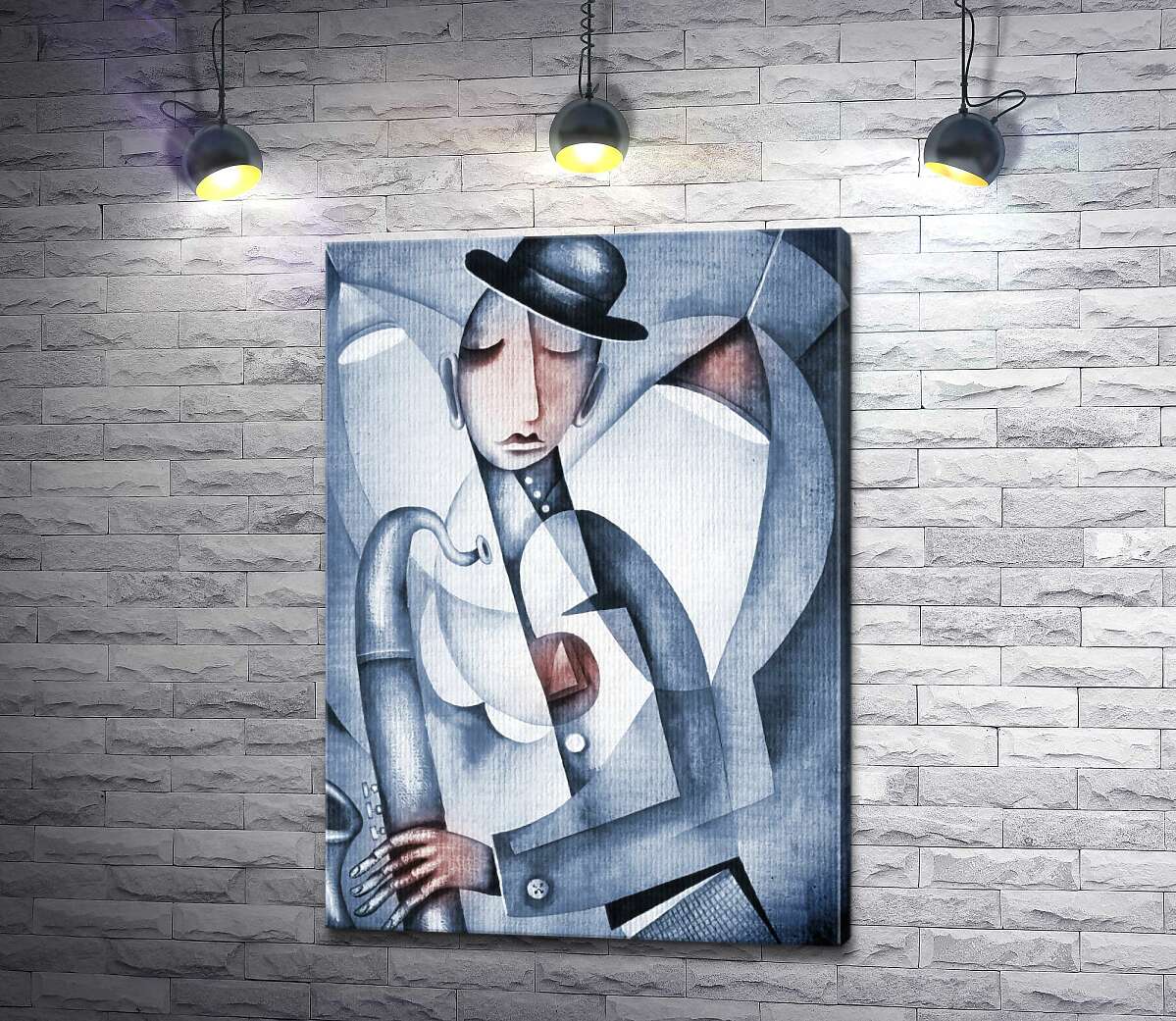 Картина ArtPoster Саксофонист играет мелодию в свете фонарей 100x141 см Модуль №1
Картина ArtPoster Саксофонист играет мелодию в свете фонарей 100x141 см Модуль №1
