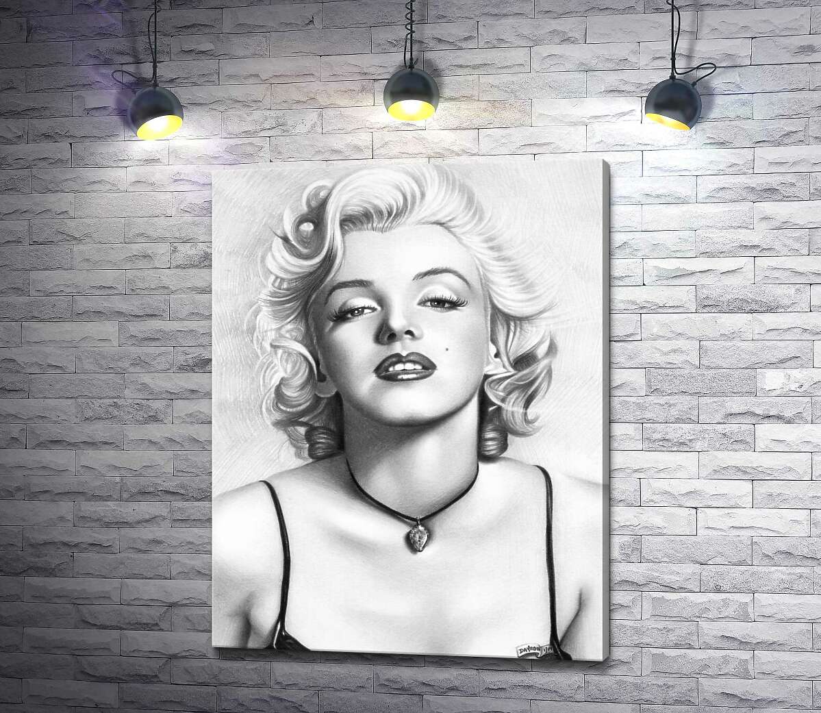 Картина ArtPoster Черно-белый портрет привлекательной актрисы Мэрилин Монро (Marilyn Monroe) 100x130 см Модуль №1
Картина ArtPoster Черно-белый портрет привлекательной актрисы Мэрилин Монро (Marilyn Monroe) 100x130 см Модуль №1