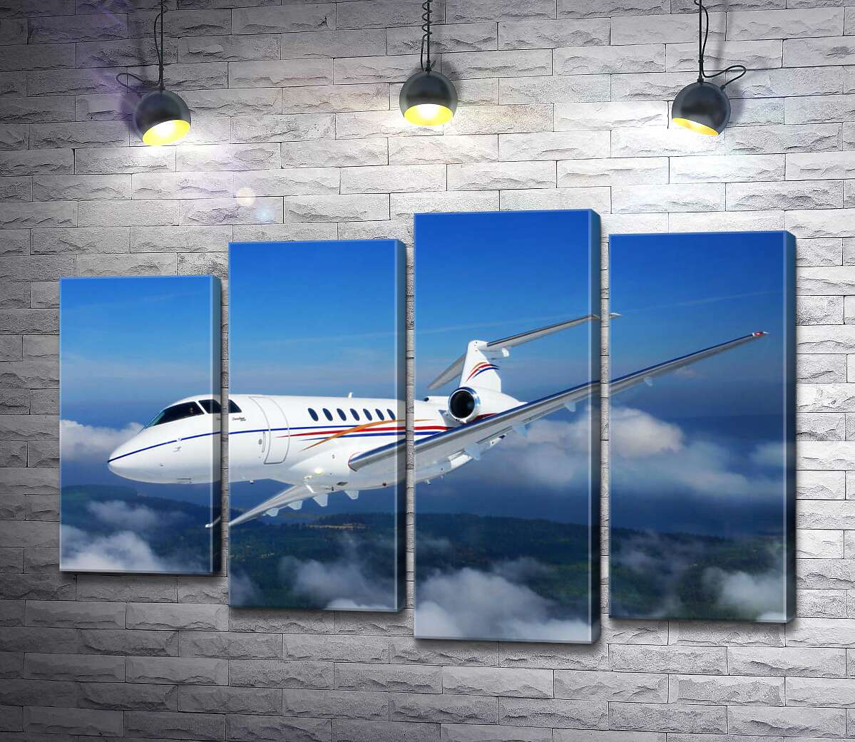 Модульная картина ArtPoster Американский корпоративный самолет Hawker 400 поднялся в небо 132x89 см Модуль №21
Модульная картина ArtPoster Американский корпоративный самолет Hawker 400 поднялся в небо 132x89 см Модуль №21