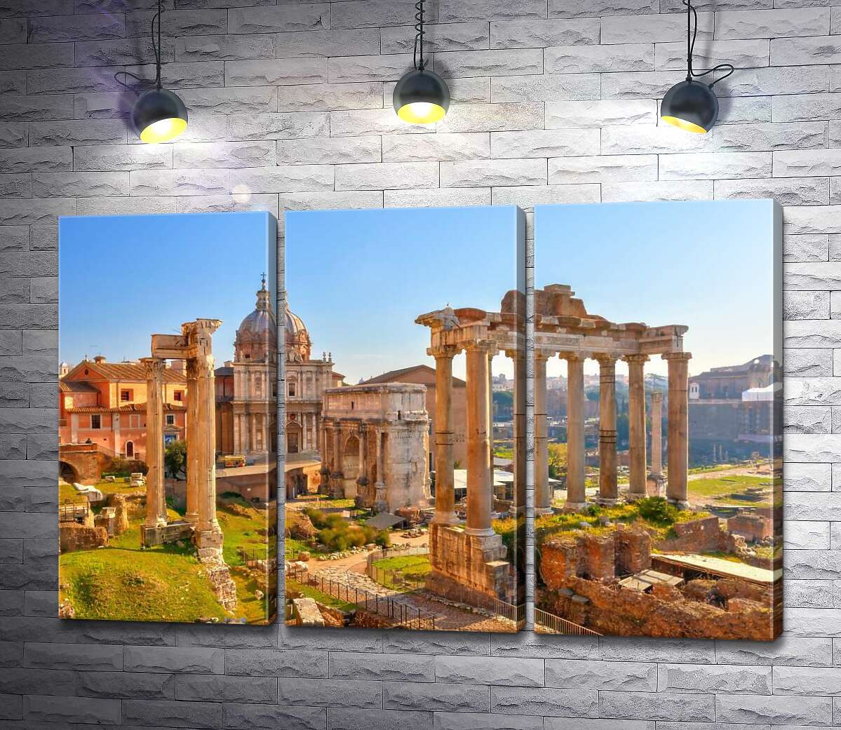 Модульная картина ArtPoster Гарндиозность руин Римского форума (Forum Romanum) 132x85 см Модуль №11
Модульная картина ArtPoster Гарндиозность руин Римского форума (Forum Romanum) 132x85 см Модуль №11