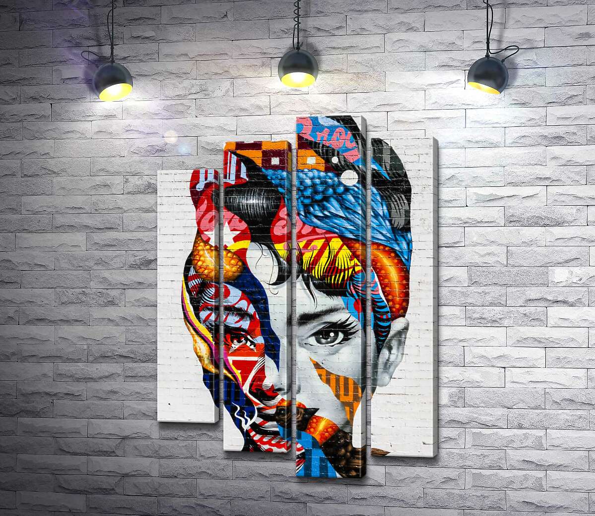 Модульная картина ArtPoster Девушка на нью-йоркском мурале "В маленькой Италии" (In little Italy) 100x152 см Модуль №21
Модульная картина ArtPoster Девушка на нью-йоркском мурале "В маленькой Италии" (In little Italy) 100x152 см Модуль №21
