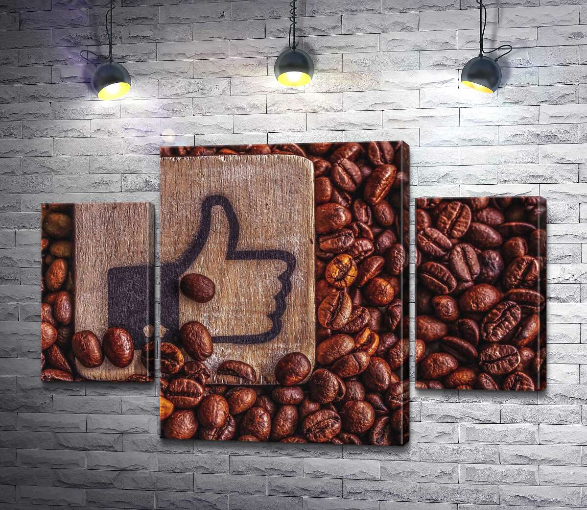 Модульная картина ArtPoster Деревянный знак "Like" среди аромата кофейных зерен 80x54 см Модуль №7
Модульная картина ArtPoster Деревянный знак "Like" среди аромата кофейных зерен 80x54 см Модуль №7
