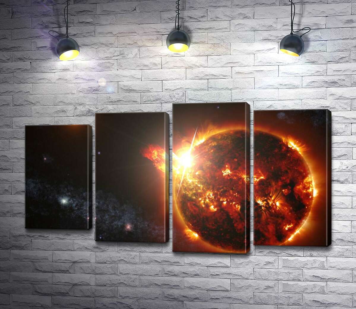 Модульная картина ArtPoster Горячая красота Солнечных вспышек 80x47 см Модуль №21
Модульная картина ArtPoster Горячая красота Солнечных вспышек 80x47 см Модуль №21