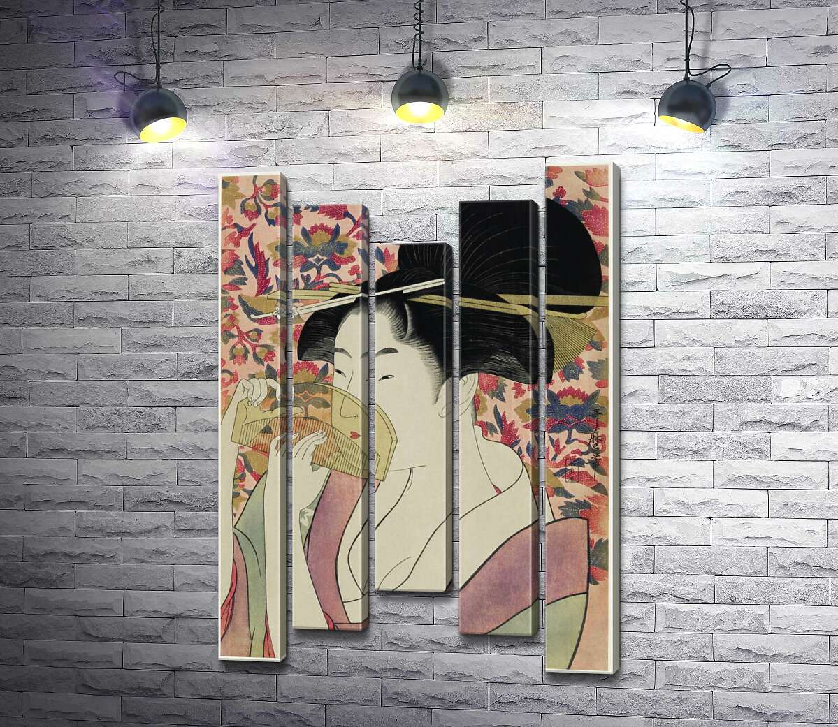 Модульная картина ArtPoster Гребень - Китагава Утамаро (Kitagawa Utamaro) 130x198 см Модуль №28
Модульная картина ArtPoster Гребень - Китагава Утамаро (Kitagawa Utamaro) 130x198 см Модуль №28