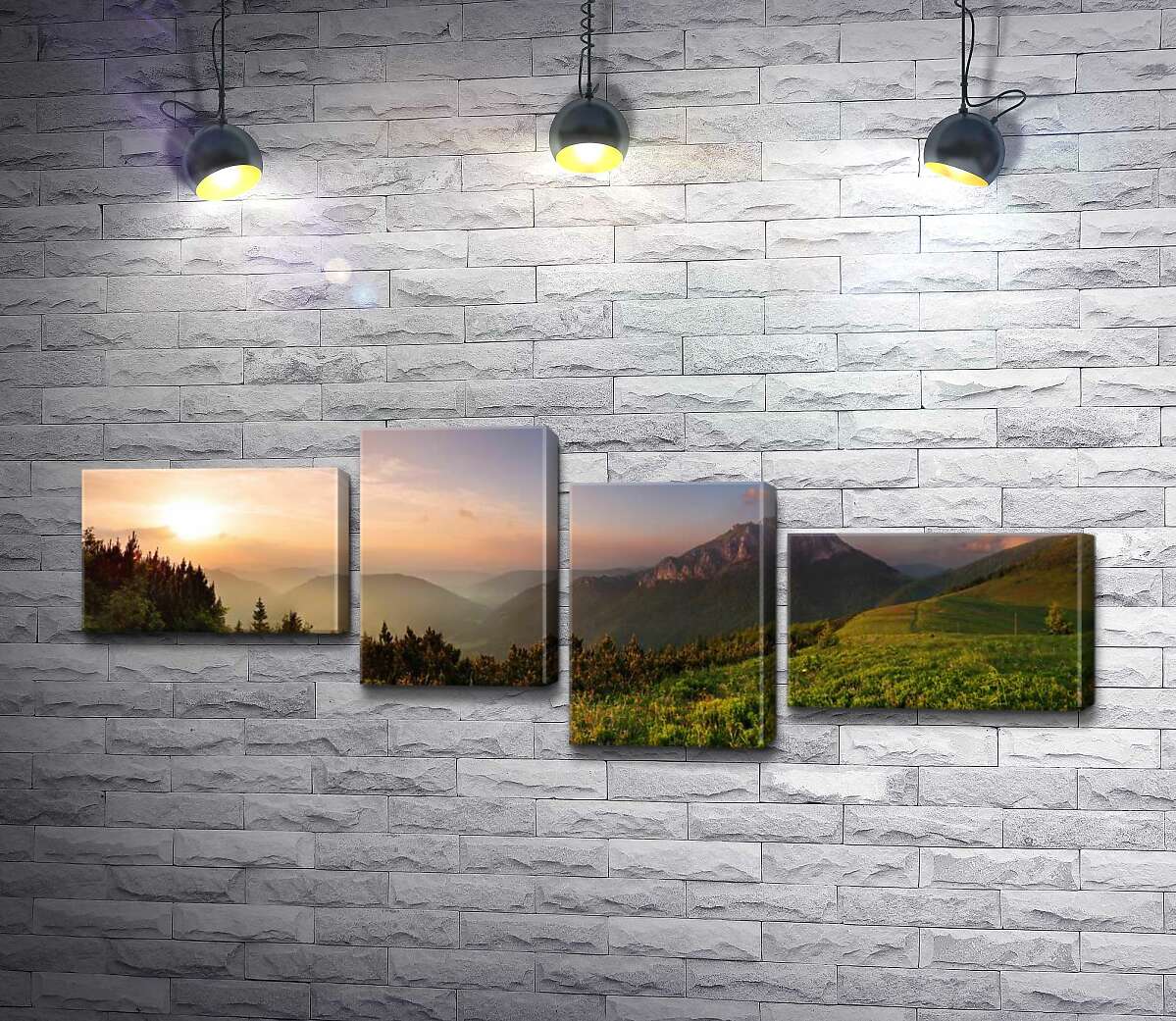 Модульная картина ArtPoster Горная вершина купается в солнечном свете 130x51 см Модуль №20
Модульная картина ArtPoster Горная вершина купается в солнечном свете 130x51 см Модуль №20