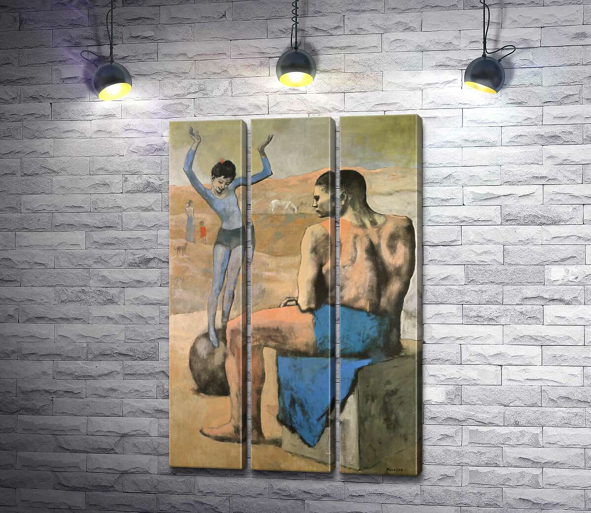 Модульная картина ArtPoster Девочка на шаре (Girl on a Ball) – Пабло Пикассо (Pablo Picasso) 102x158 см Модуль №11
Модульная картина ArtPoster Девочка на шаре (Girl on a Ball) – Пабло Пикассо (Pablo Picasso) 102x158 см Модуль №11