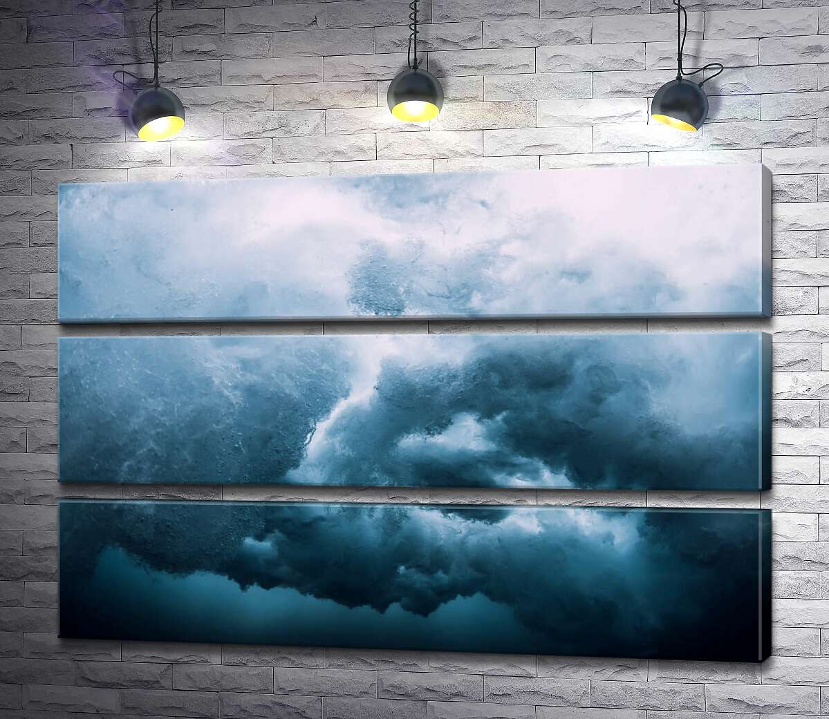 Модульная картина ArtPoster Градиент синего в грозовых облаках 100x69 см Модуль №13
Модульная картина ArtPoster Градиент синего в грозовых облаках 100x69 см Модуль №13