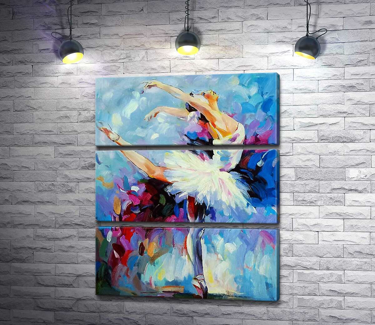 Модульная картина ArtPoster Грационные движения балерины в танце 100x123 см Модуль №13
Модульная картина ArtPoster Грационные движения балерины в танце 100x123 см Модуль №13