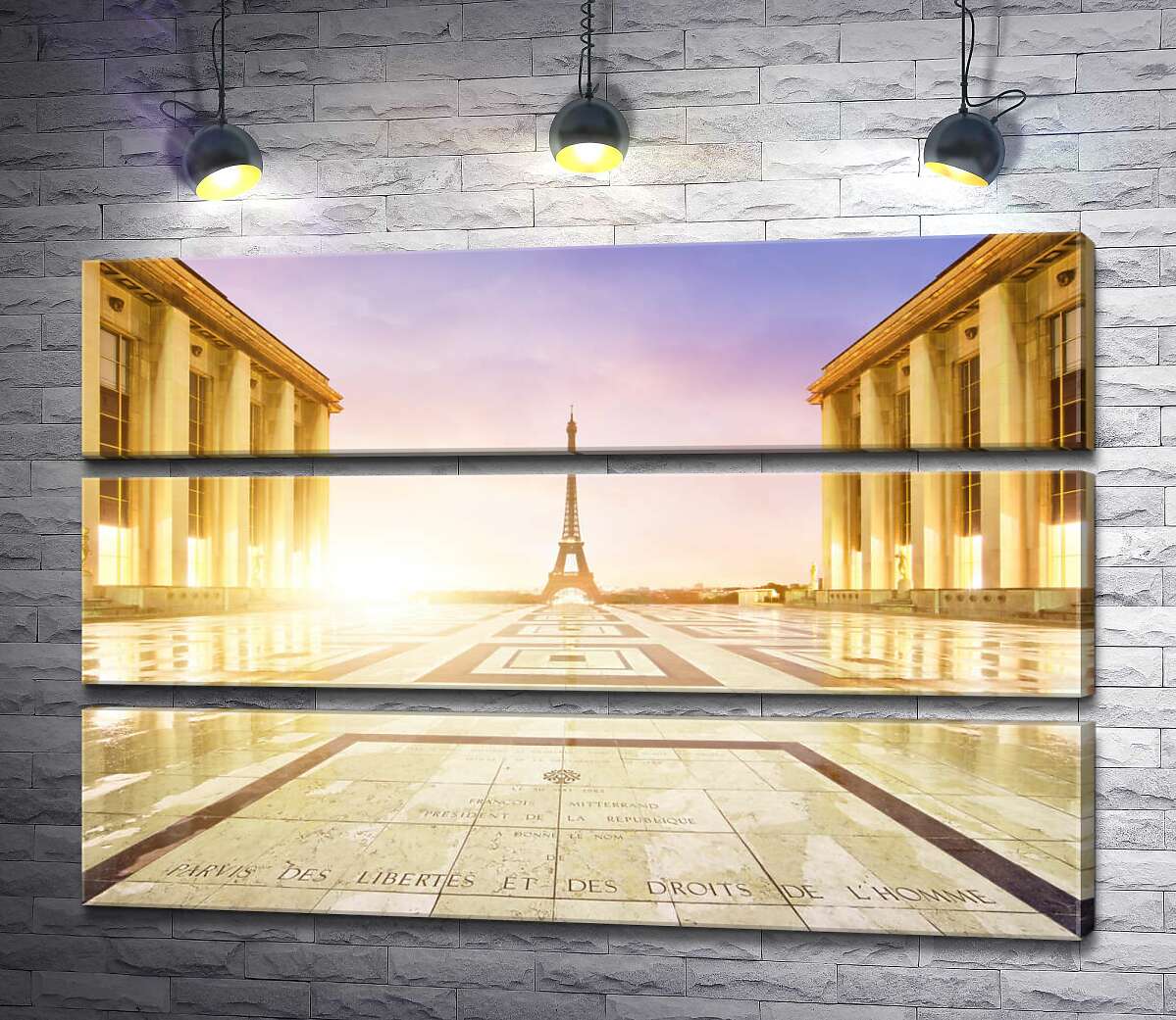 Модульная картина ArtPoster Дворец Шайо в солнечном блеске с видом на Эйфелеву башню 130x87 см Модуль №13
Модульная картина ArtPoster Дворец Шайо в солнечном блеске с видом на Эйфелеву башню 130x87 см Модуль №13