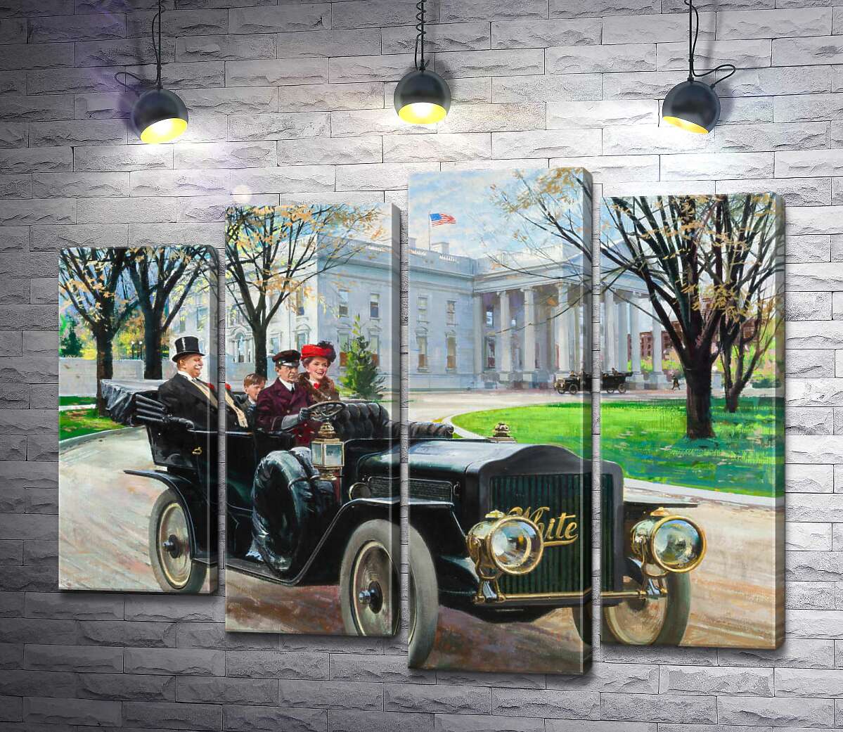 Модульная картина ArtPoster Главный исполнительный директор отправляется на прогулку (The Chief Executive Goes For a Spin) - Гарри Андерсон (Harry Anderson) 100x79 см Модуль №21
Модульная картина ArtPoster Главный исполнительный директор отправляется на прогулку (The Chief Executive Goes For a Spin) - Гарри Андерсон (Harry Anderson) 100x79 см Модуль №21