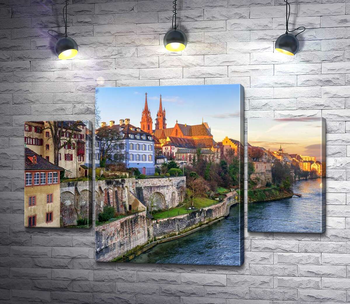 Модульная картина ArtPoster Дыхание средневековья в городе Базель на берегу Реки Рейн 80x54 см Модуль №7
Модульная картина ArtPoster Дыхание средневековья в городе Базель на берегу Реки Рейн 80x54 см Модуль №7