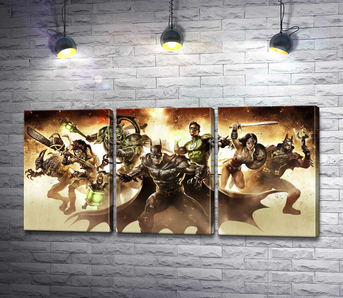 Модульная картина ArtPoster Герои комиксов DC вступают в бой 102x49 см Модуль №11
Модульная картина ArtPoster Герои комиксов DC вступают в бой 102x49 см Модуль №11