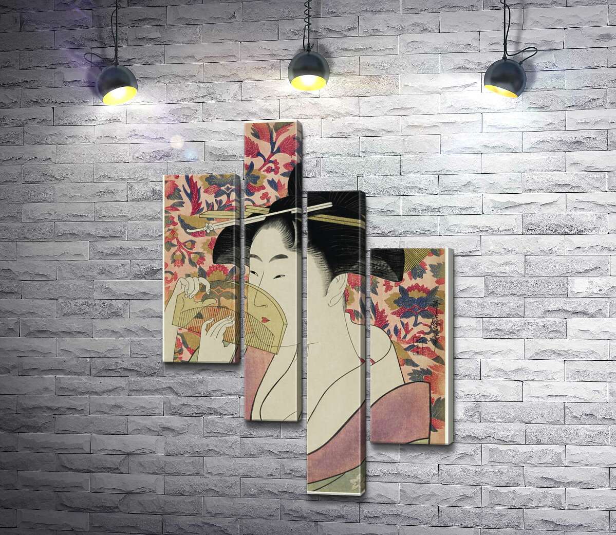 Модульная картина ArtPoster Гребень - Китагава Утамаро (Kitagawa Utamaro) 130x197 см Модуль №20
Модульная картина ArtPoster Гребень - Китагава Утамаро (Kitagawa Utamaro) 130x197 см Модуль №20