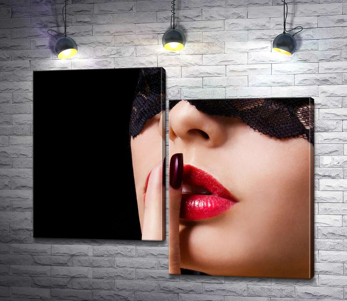 Модульная картина ArtPoster Девушка в маске скрывает соблазнительный секрет 130x106 см Модуль №5
Модульная картина ArtPoster Девушка в маске скрывает соблазнительный секрет 130x106 см Модуль №5