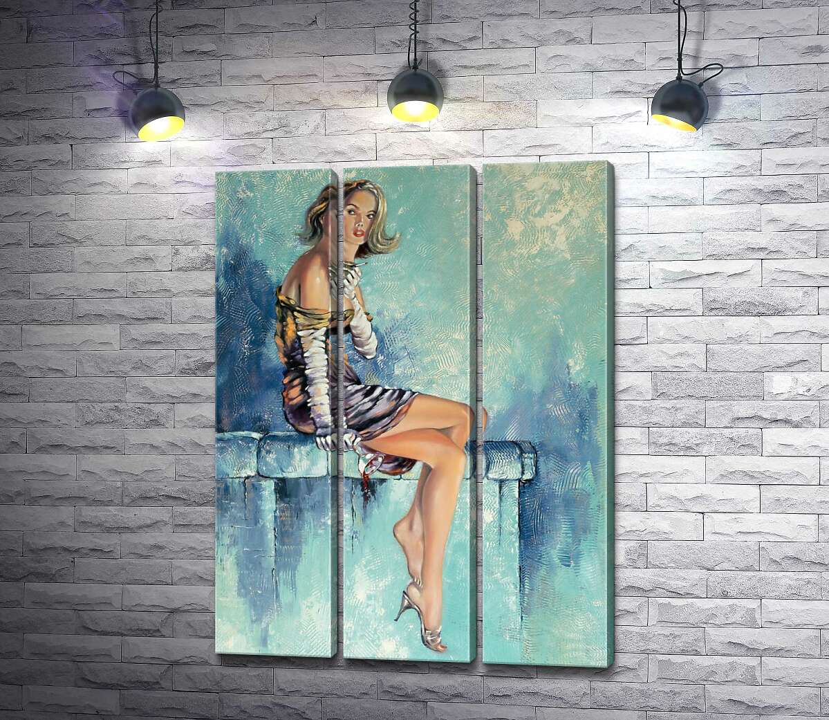 Модульная картина ArtPoster Девушка с бокалом вина курит сигарету 60x84 см Модуль №11
Модульная картина ArtPoster Девушка с бокалом вина курит сигарету 60x84 см Модуль №11