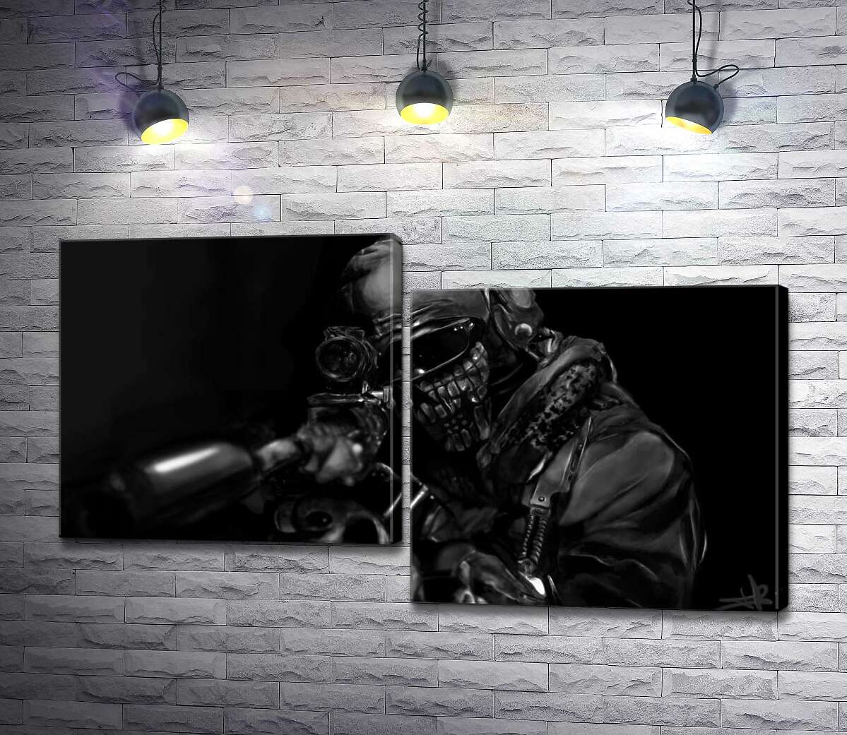 Модульная картина ArtPoster Замаскированный снайпер прицеливается для выстрела 100x57 см Модуль №5
Модульная картина ArtPoster Замаскированный снайпер прицеливается для выстрела 100x57 см Модуль №5