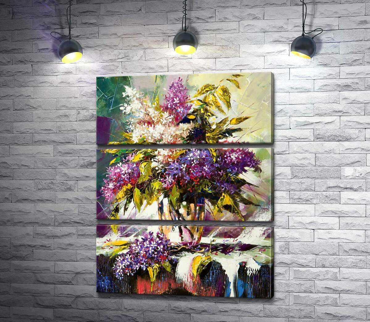 Модульная картина ArtPoster Контрастные оттенки в букете сирени 130x165 см Модуль №13
Модульная картина ArtPoster Контрастные оттенки в букете сирени 130x165 см Модуль №13
