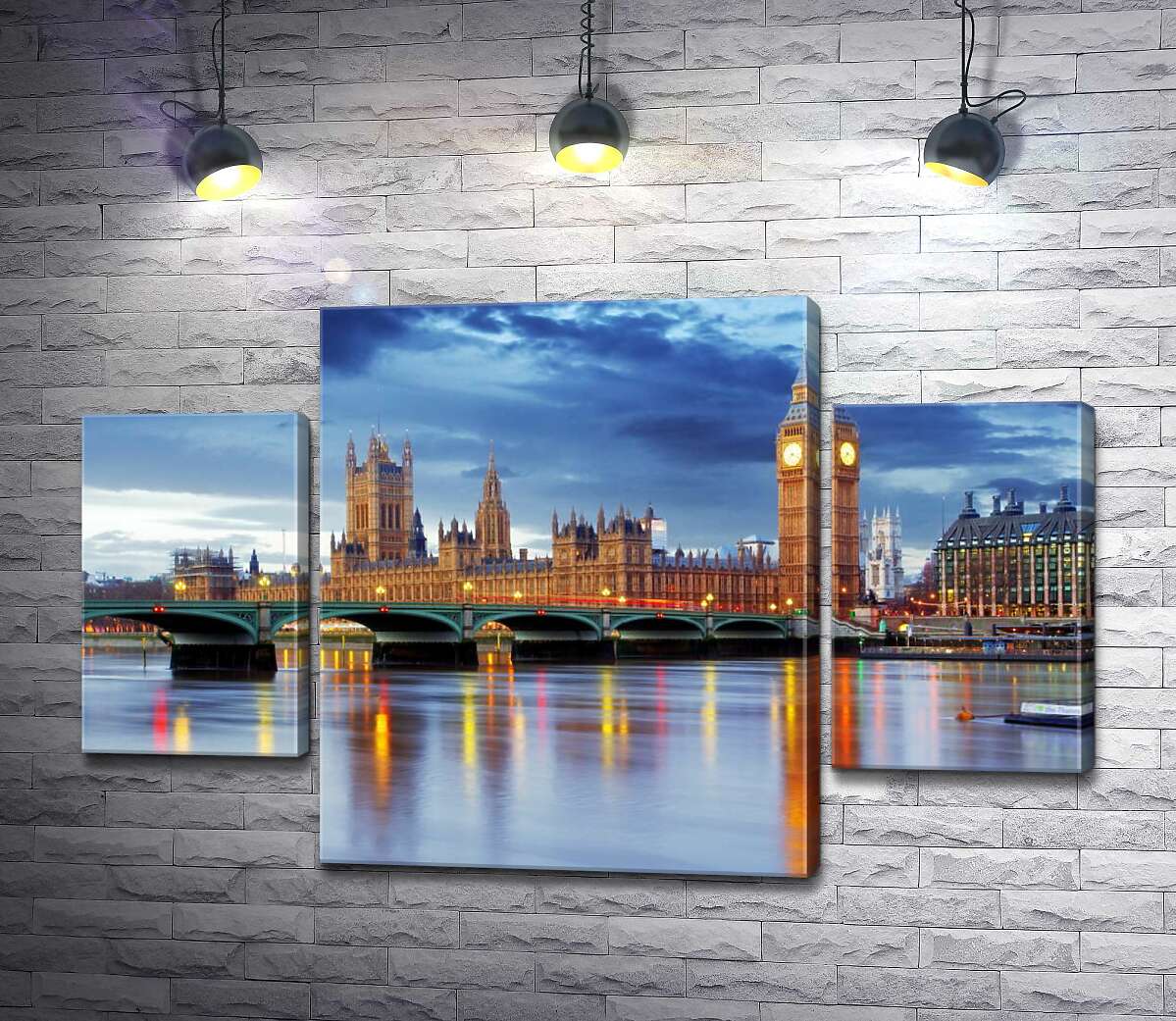 Модульная картина ArtPoster Здание британского парламента и знаменитый Биг-Бен (Big Ben) виднеются из-за моста через Темзу 100x65 см Модуль №7
Модульная картина ArtPoster Здание британского парламента и знаменитый Биг-Бен (Big Ben) виднеются из-за моста через Темзу 100x65 см Модуль №7