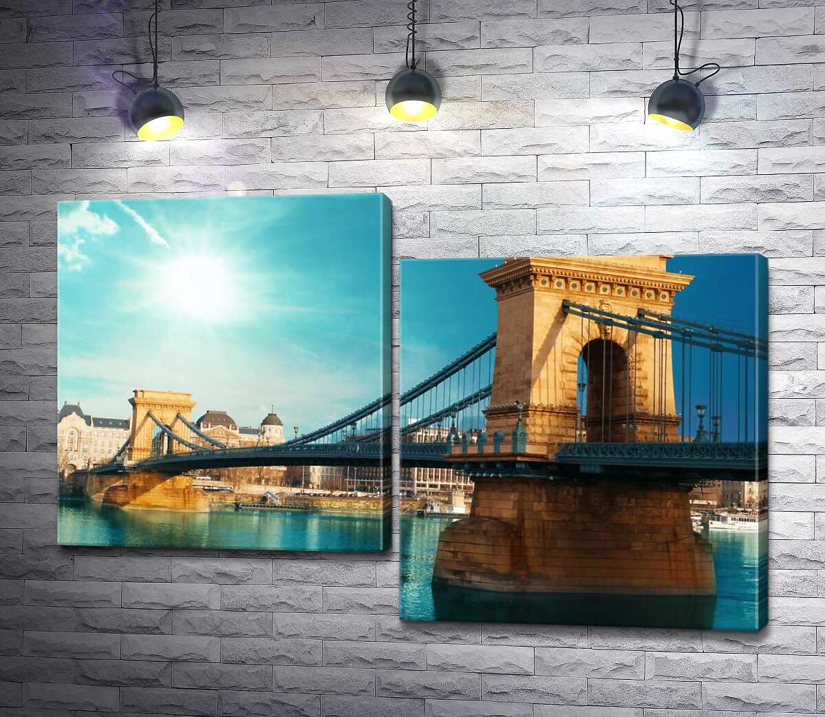 Модульная картина ArtPoster Классическая изысканность цепного моста Сечени (Széchenyi lánchíd) над глубоководным Дунаем 100x67 см Модуль №5
Модульная картина ArtPoster Классическая изысканность цепного моста Сечени (Széchenyi lánchíd) над глубоководным Дунаем 100x67 см Модуль №5