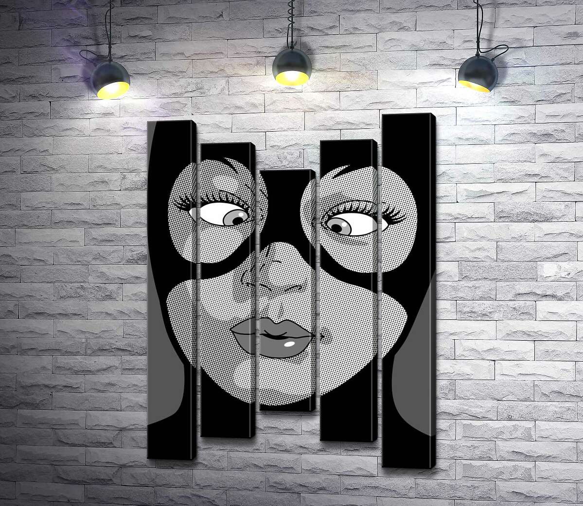 Модульная картина ArtPoster Женщина-кошка (Cat woman) весело кривляется 130x190 см Модуль №28
Модульная картина ArtPoster Женщина-кошка (Cat woman) весело кривляется 130x190 см Модуль №28