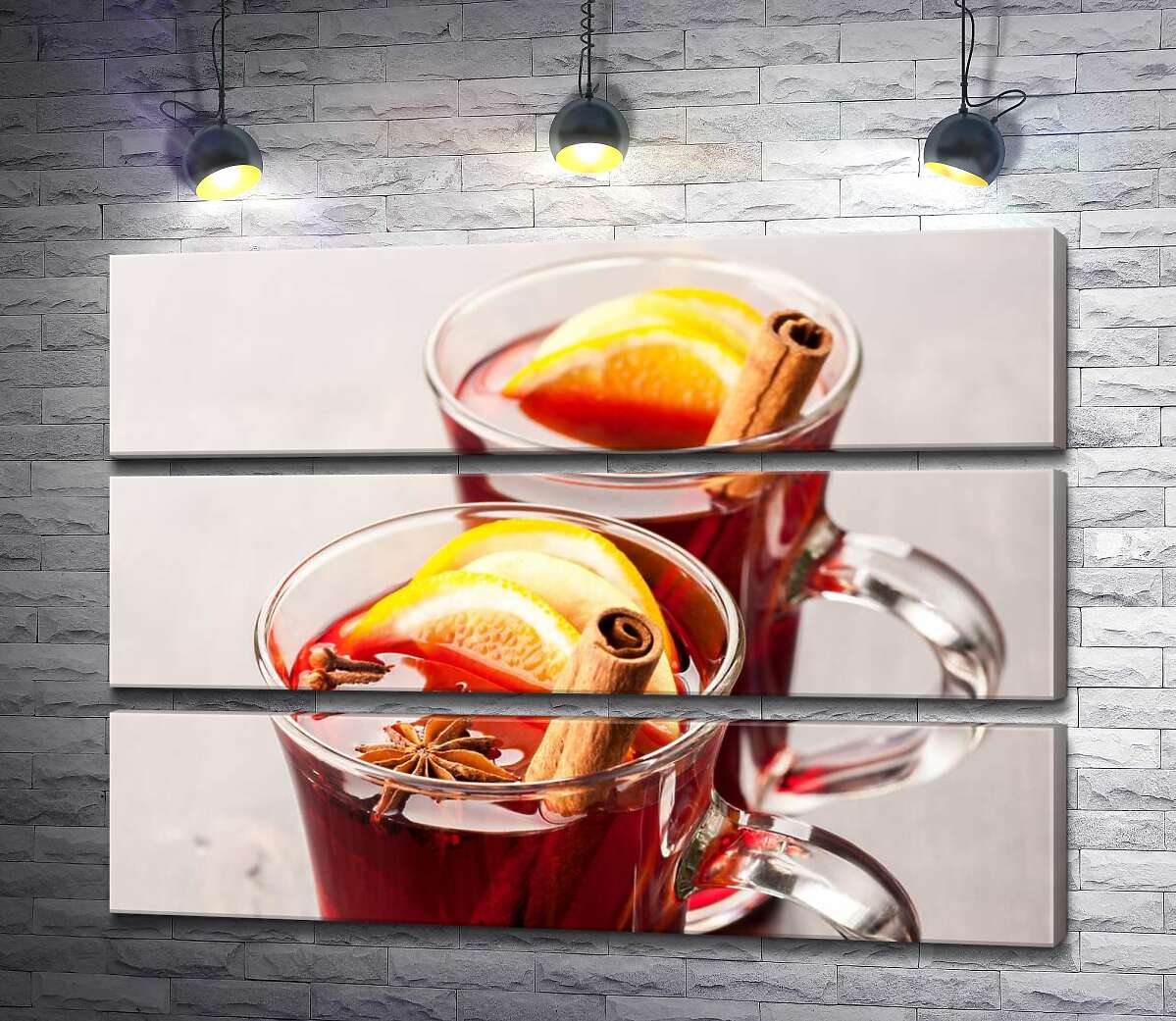 Модульная картина ArtPoster Идиллия вкуса: душистый глинтвейн с цитрусами, палочкой корицы и бадьяном 130x96 см Модуль №13
Модульная картина ArtPoster Идиллия вкуса: душистый глинтвейн с цитрусами, палочкой корицы и бадьяном 130x96 см Модуль №13