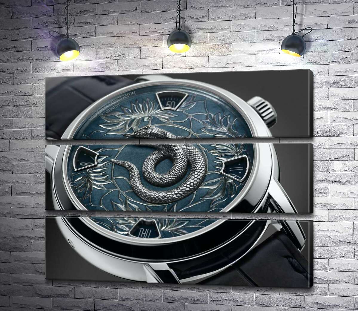 Модульная картина ArtPoster Зодиакальная змея на часах швейцарского бренда Vacheron Constantin 76x60 см Модуль №13
Модульная картина ArtPoster Зодиакальная змея на часах швейцарского бренда Vacheron Constantin 76x60 см Модуль №13
