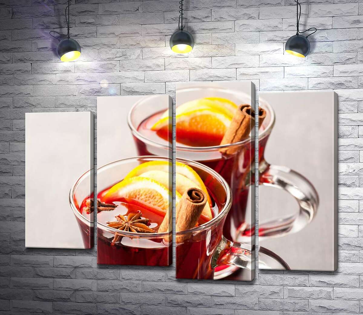 Модульная картина ArtPoster Идиллия вкуса: душистый глинтвейн с цитрусами, палочкой корицы и бадьяном 100x74 см Модуль №21
Модульная картина ArtPoster Идиллия вкуса: душистый глинтвейн с цитрусами, палочкой корицы и бадьяном 100x74 см Модуль №21
