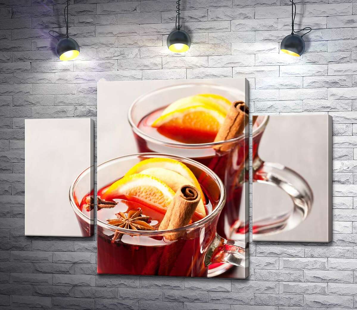 Модульная картина ArtPoster Идиллия вкуса: душистый глинтвейн с цитрусами, палочкой корицы и бадьяном 131x95 см Модуль №7
Модульная картина ArtPoster Идиллия вкуса: душистый глинтвейн с цитрусами, палочкой корицы и бадьяном 131x95 см Модуль №7