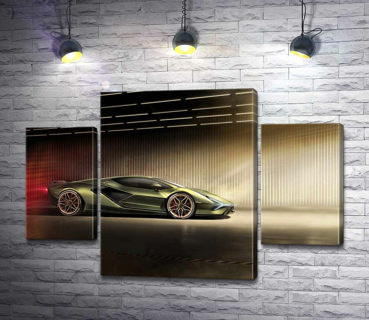 Модульная картина ArtPoster Зеленый блеск автомобиля Ламборгини (Lamborghini Sian) 100x69 см Модуль №7
Модульная картина ArtPoster Зеленый блеск автомобиля Ламборгини (Lamborghini Sian) 100x69 см Модуль №7