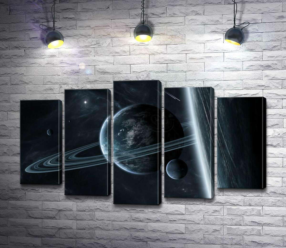 Модульная картина ArtPoster Загадочные планеты другой галактики 100x61 см Модуль №26
Модульная картина ArtPoster Загадочные планеты другой галактики 100x61 см Модуль №26
