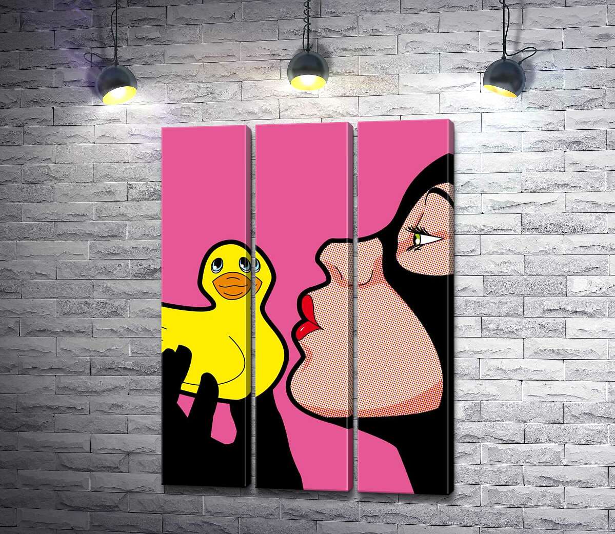 Модульная картина ArtPoster Женщина-кошка (Cat woman) целует резиновую утку 60x85 см Модуль №11
Модульная картина ArtPoster Женщина-кошка (Cat woman) целует резиновую утку 60x85 см Модуль №11