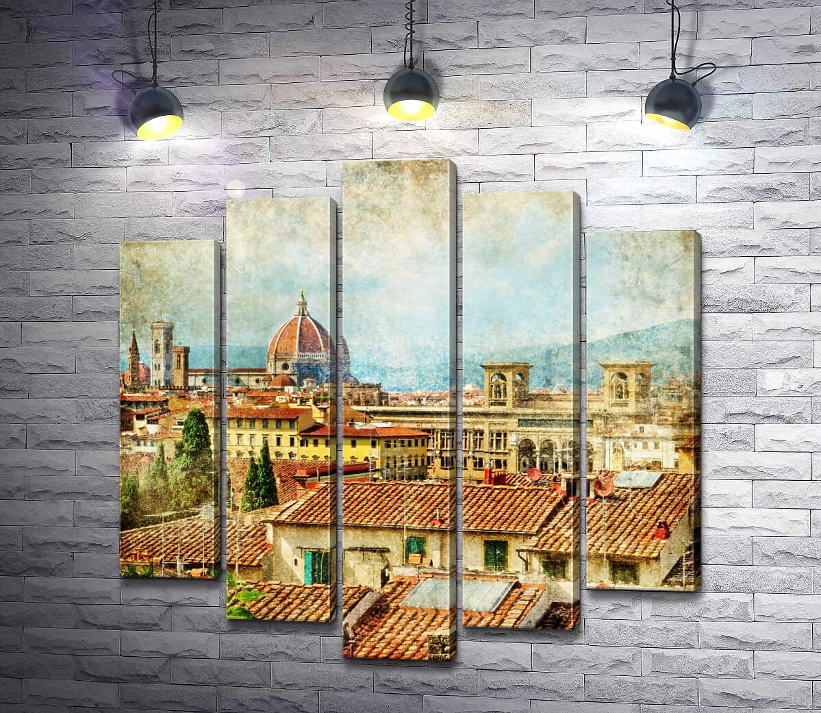 Модульная картина ArtPoster Крыши Флоренции в лучах летнего солнца 130x132 см Модуль №26
Модульная картина ArtPoster Крыши Флоренции в лучах летнего солнца 130x132 см Модуль №26
