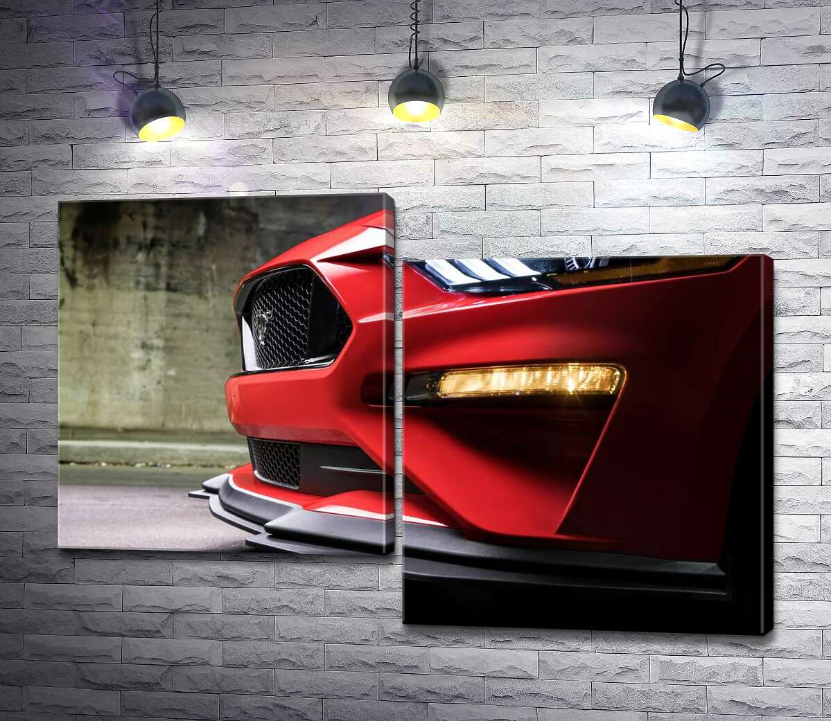 Модульная картина ArtPoster Красный бампер автомобиля Ford Mustang Shelby GT500 с плавными изгибами фар 100x68 см Модуль №5
Модульная картина ArtPoster Красный бампер автомобиля Ford Mustang Shelby GT500 с плавными изгибами фар 100x68 см Модуль №5