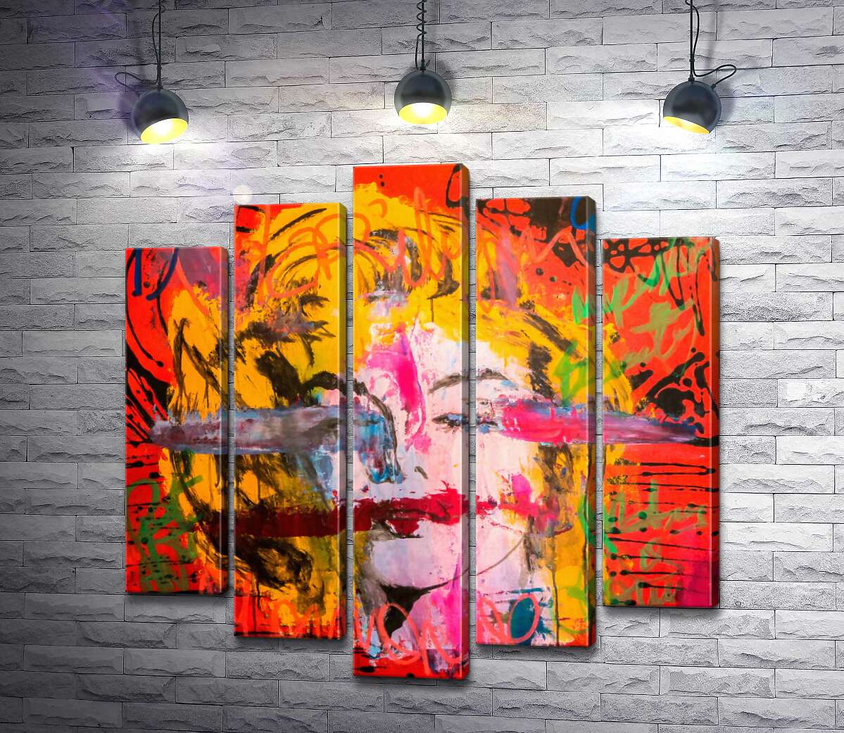 Модульная картина ArtPoster Креативный взгляд на портрет Мэрилин Монро (Marilyn Monroe) 100x103 см Модуль №26
Модульная картина ArtPoster Креативный взгляд на портрет Мэрилин Монро (Marilyn Monroe) 100x103 см Модуль №26