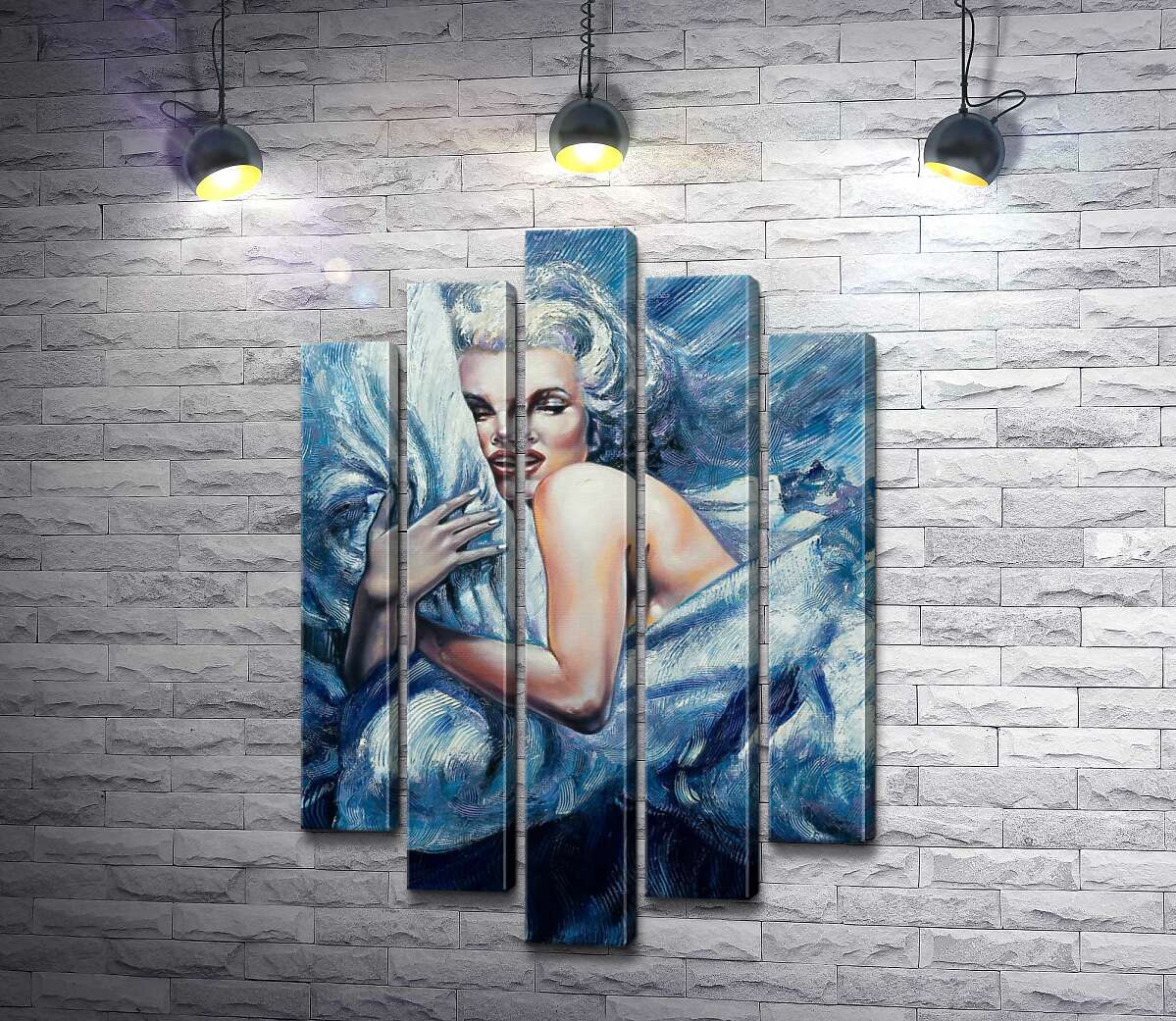 Модульная картина ArtPoster Леди в постели нежно обнимает подушку 130x198 см Модуль №26
Модульная картина ArtPoster Леди в постели нежно обнимает подушку 130x198 см Модуль №26