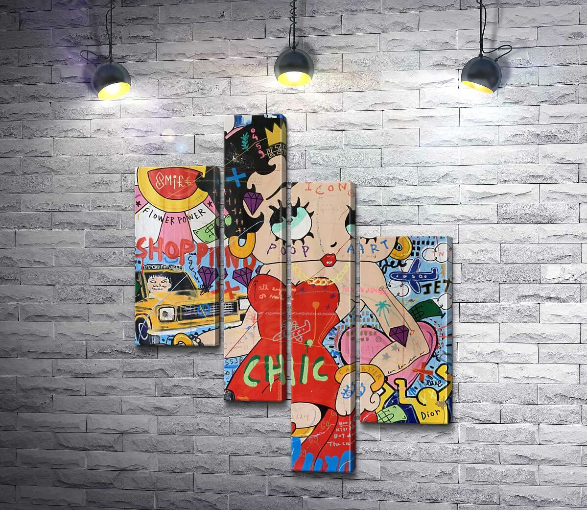 Модульная картина ArtPoster Милая Бетти (Betty Love) - Джисбар 130x171 см Модуль №20
Модульная картина ArtPoster Милая Бетти (Betty Love) - Джисбар 130x171 см Модуль №20