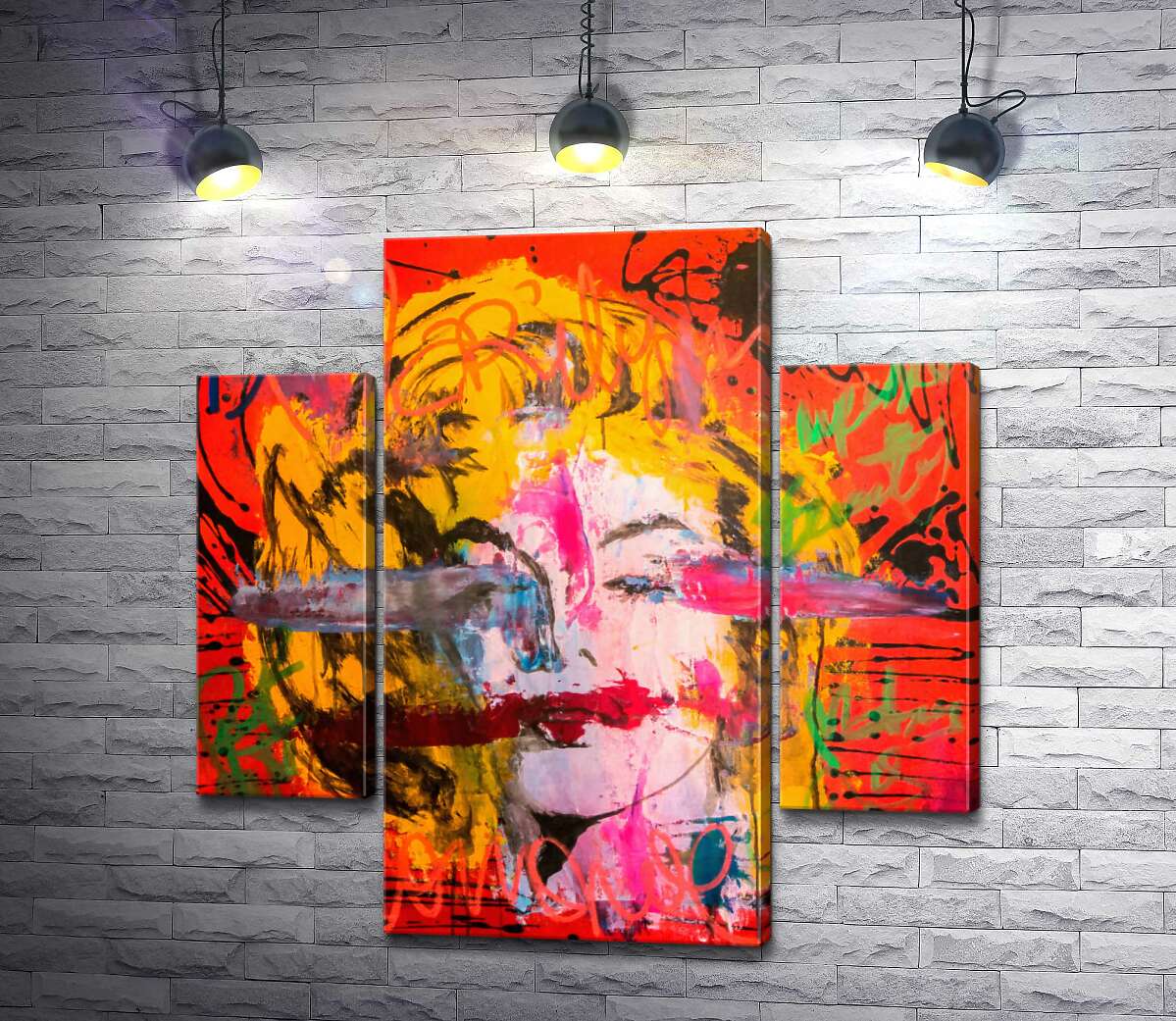 Модульная картина ArtPoster Креативный взгляд на портрет Мэрилин Монро (Marilyn Monroe) 131x133 см Модуль №7
Модульная картина ArtPoster Креативный взгляд на портрет Мэрилин Монро (Marilyn Monroe) 131x133 см Модуль №7