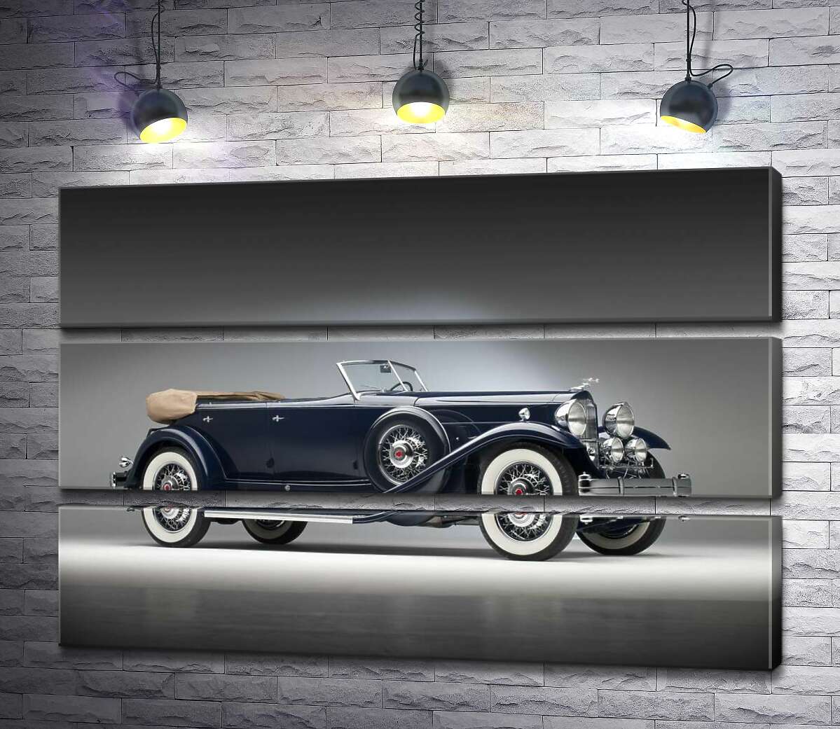 Модульная картина ArtPoster Люксовый американский синий автомобиль Packard Twin Six 1932 90x60 см Модуль №13
Модульная картина ArtPoster Люксовый американский синий автомобиль Packard Twin Six 1932 90x60 см Модуль №13