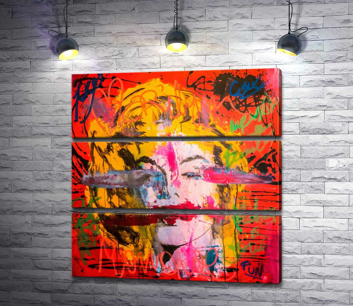 Модульная картина ArtPoster Креативный взгляд на портрет Мэрилин Монро (Marilyn Monroe) 60x60 см Модуль №13
Модульная картина ArtPoster Креативный взгляд на портрет Мэрилин Монро (Marilyn Monroe) 60x60 см Модуль №13