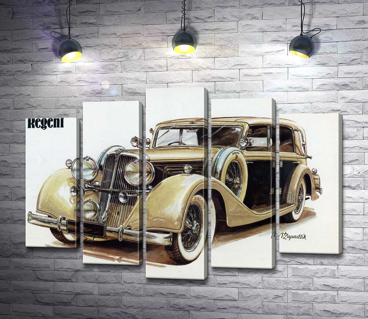 Модульная картина ArtPoster Кремовый блеск автомобиля Walter Regent 130x95 см Модуль №26
Модульная картина ArtPoster Кремовый блеск автомобиля Walter Regent 130x95 см Модуль №26