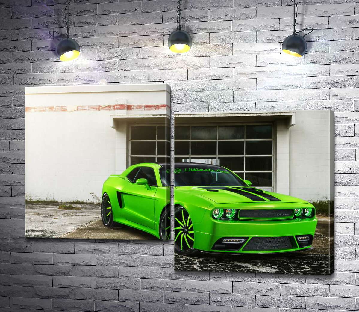 Модульная картина ArtPoster Лаймовой оттенок автомобиля Dodge Challenger STR8 100x68 см Модуль №5
Модульная картина ArtPoster Лаймовой оттенок автомобиля Dodge Challenger STR8 100x68 см Модуль №5
