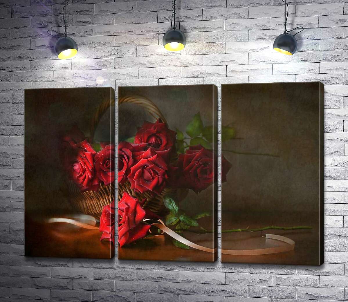 Модульная картина ArtPoster Красный бархат цветов роз в плетеной корзине 60x40 см Модуль №11
Модульная картина ArtPoster Красный бархат цветов роз в плетеной корзине 60x40 см Модуль №11