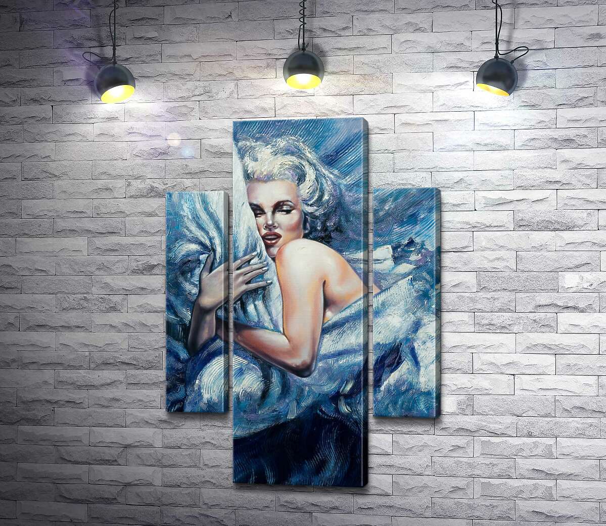 Модульная картина ArtPoster Леди в постели нежно обнимает подушку 131x198 см Модуль №7
Модульная картина ArtPoster Леди в постели нежно обнимает подушку 131x198 см Модуль №7