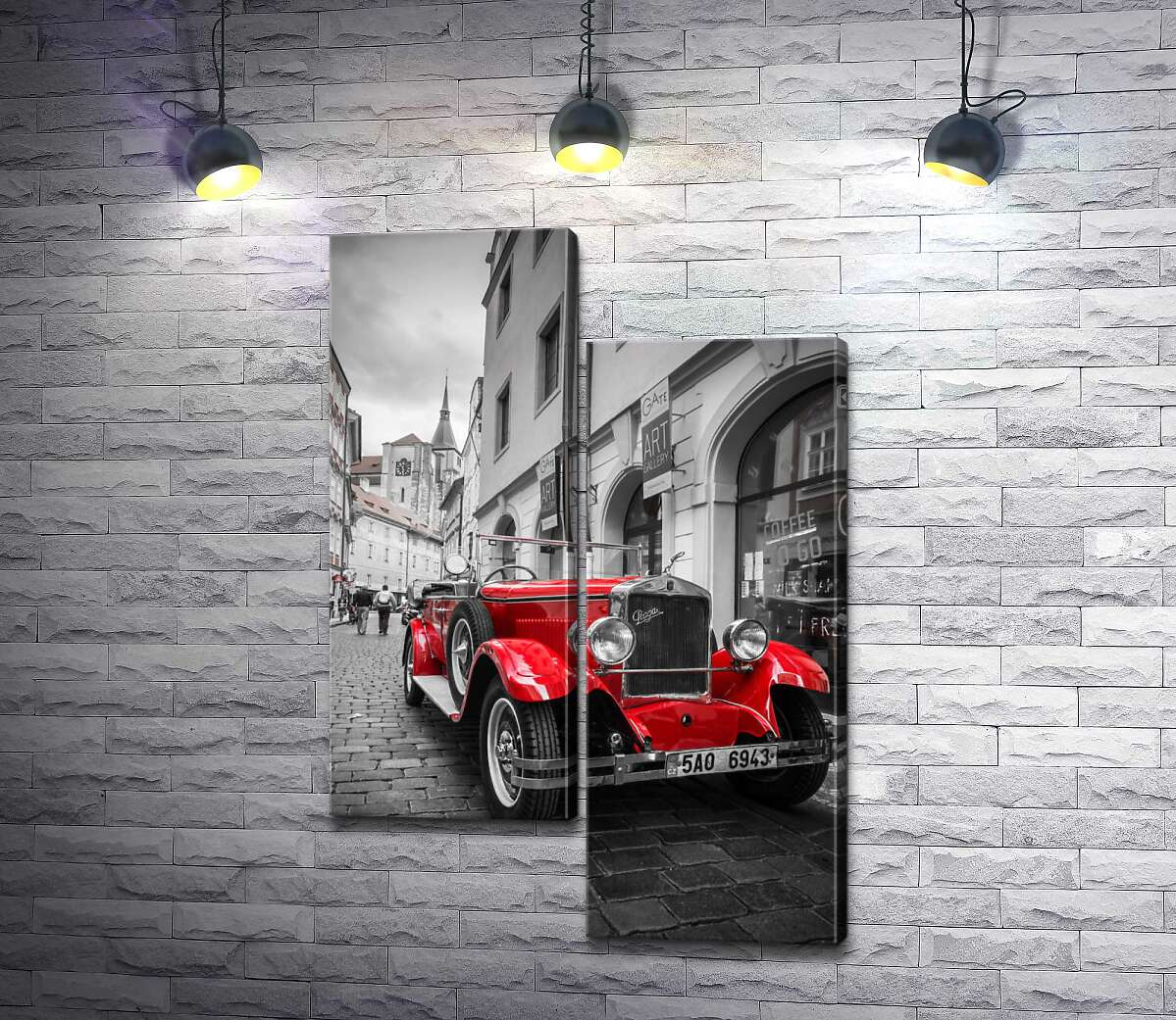 Модульная картина ArtPoster Красная яркость ретро-автомобиля Praga Alfa на улицах Праги 130x196 см Модуль №5
Модульная картина ArtPoster Красная яркость ретро-автомобиля Praga Alfa на улицах Праги 130x196 см Модуль №5