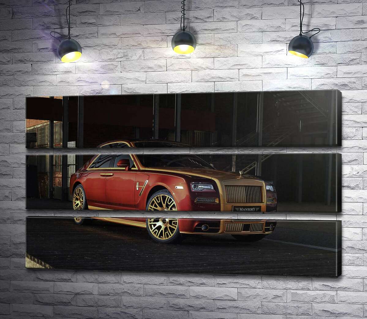 Модульная картина ArtPoster Красные формы автомобиля седан Роллс-Ройс (Rolls-Royce Ghost) 130x75 см Модуль №13
Модульная картина ArtPoster Красные формы автомобиля седан Роллс-Ройс (Rolls-Royce Ghost) 130x75 см Модуль №13