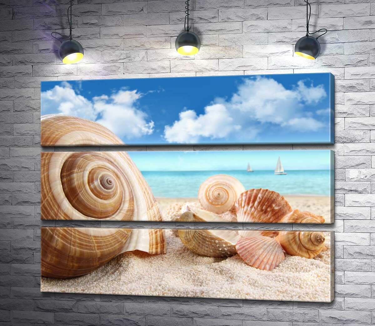 Модульная картина ArtPoster Морские ракушки на золотистом песке 100x75 см Модуль №13
Модульная картина ArtPoster Морские ракушки на золотистом песке 100x75 см Модуль №13