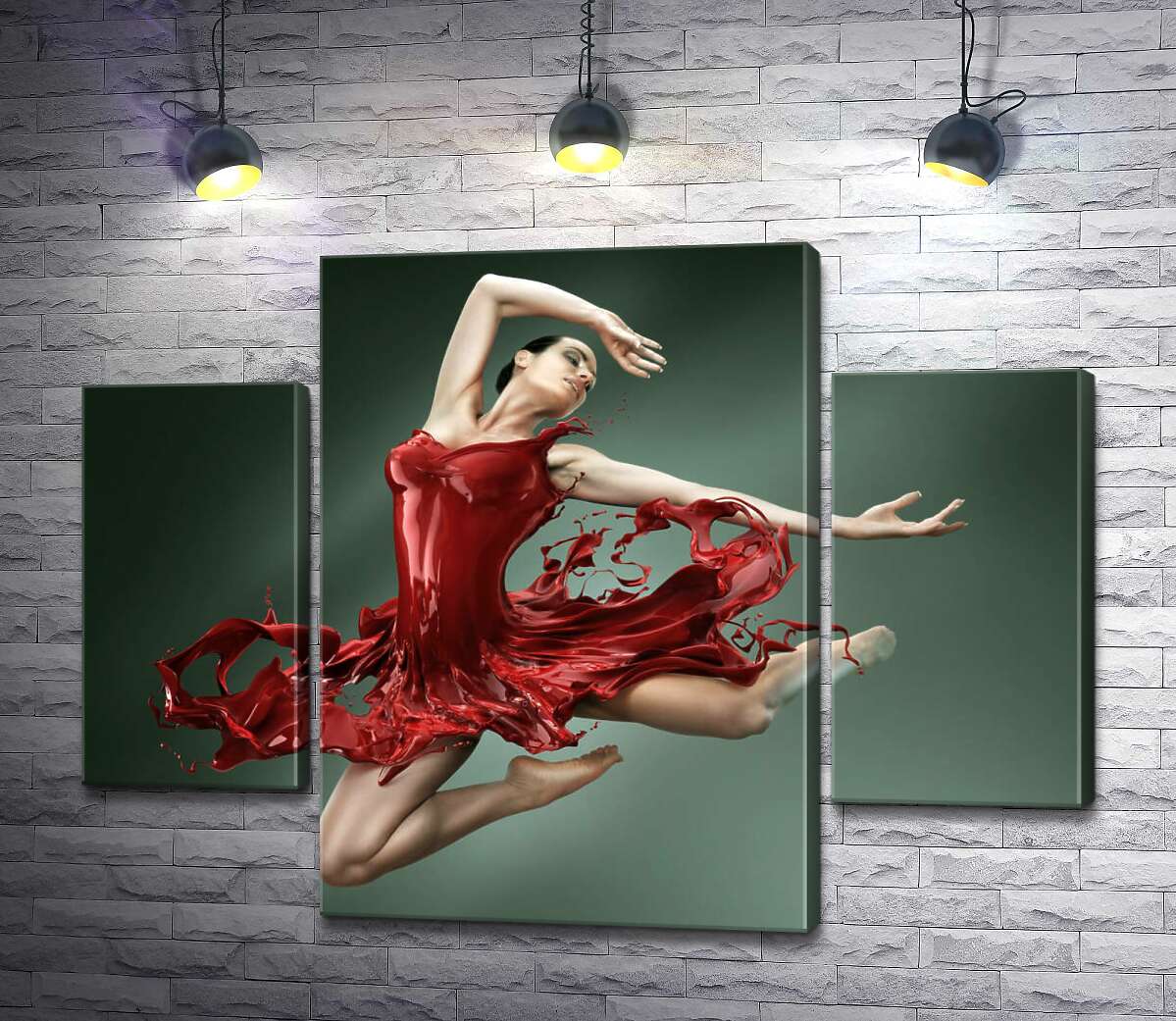 Модульная картина ArtPoster Нежная балерина грациозно летит в сочно-красном платье 100x75 см Модуль №7
Модульная картина ArtPoster Нежная балерина грациозно летит в сочно-красном платье 100x75 см Модуль №7